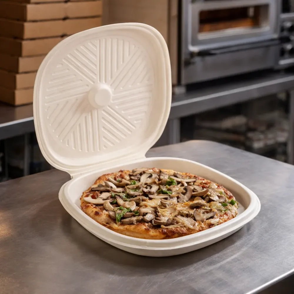25 pz Scatola pizza biodegradabile € 1,25 Cad + Iva